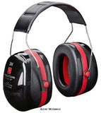 3m peltor optime 3 headband ear protection ear muffs 35db- h540a ear protection active-workwear