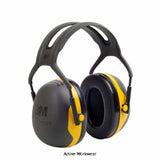 3m peltor x2 headband ear muffs snr 31db - x2a ear protection active-workwear