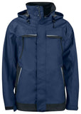 Projob waterprppf windproof padded jacket with versatile features