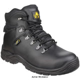 Amblers AS335 Poron XRD Internal Metatarsal Safety Boot-26171-43655 Boots Amblers Active-Workwear Leather safety boot with Poron XRD internal metatarsal protection, 200 joules steel toe cap, antistatic and steel penetration protection. 
