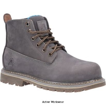 Amblers Ladies AS105 Mimi Lace Up Steel Toe Safety Boot-29962-50859 Boots Amblers Active-Workwear adies iconic Goodyear Welt Safety Boot, crafted with soft Nubuck Leather, has a steel toe cap, padded tongue and energy absorbing heel for comfort along with a durable Nitrile Rubber sole slip rated SRA. Safety Standard EN ISO 20345:2011 - SB