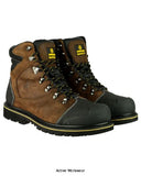 Amblers Waterproof Safety Work Boot FS227 (Safety: S3-SRA) Brown - Boots - Amblers