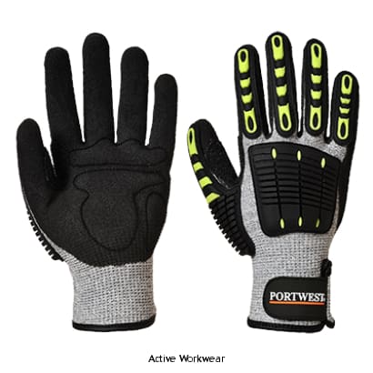 Anti impact cut resistant glove portwest a722