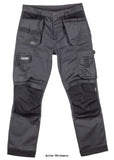 Apache ats 3d stretch tapered leg workwear trousers with holster and kneepad pockets