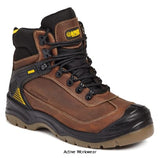 Apache s3 waterproof steel toe all-terrain safety boot (sizes 5-13) - ranger brown