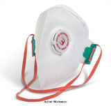 B-Brand Fold Flat P2 Dust Mask (Pack Of 20) - Bbffp2 Respiratory Active-Workwear