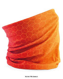 Orange Beechfield Morf Neck Tube face covering Snood Geometric design-B904 Accessories Belts Kneepads etc Active-Workwear Breathable fabric Seam free for comfort Machine washable/non-iron Multi-purpose use Dimensions: 50 x 25cm