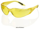 Beeswift vegas safety spectacles yellow lens (pack of 10) - bbvs