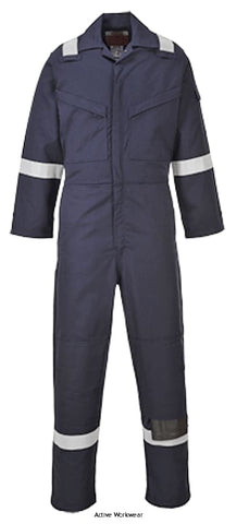 Bizflame Aberdeen Flame Retardant Coverall Offshore Hi Vis - Portwest ...