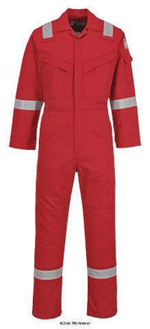 Bizflame Aberdeen Flame Retardant Coverall Offshore Hi Vis - Portwest ...