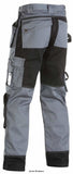 Blaklader Cordura Knee Pad Work Trousers with Nail Pockets (PolyCotton) - 1504 - Trousers - Blaklader