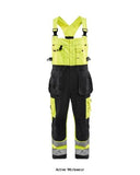 Blaklader high visibility dungarees with kneepad & nail pockets - 2603 boilersuits & onepieces blaklader active-workwear