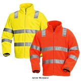 Blaklader high visibility fleece work jacket - 4833