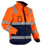 Blaklader Hi Vis Safety Work Jacket with Multi Pockets - 4023 (not waterproof) - Hi Vis Jackets - Blaklader