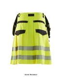 Blaklader Hi Vis Work Kilt Class 2 Hi Viz - 1921 (Who needs shorts?)Hi Vis Blaklader-Active Workwear The kilt is a legendary symbol of Scotland. Blaklader have taken the kilt and created a different type of functional clothing for those who want to make a statement and enjoy the comfort and ventilation that a kilt provides. This hi-vis kilt features CORDURA®-reinforced holster pockets and back pockets.The exceptionally comfortable kilt is crafted from highly durable ripstop fabric.