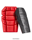 Blaklader knee protectors for trousers black/red - 4058