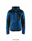 Blaklader knitted soft shell hybrid hooded jacket-4930 workwear jackets & fleeces blaklader active-workwear