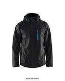 Blaklader lightweight waterproof rain jacket -4866