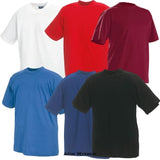 Blaklader men’s cotton work tee - profile series 3300 shirts polos & t-shirts blaklader active-workwear