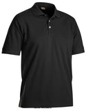 Black Blaklader Pique Work Polo Shirt Moisture Wicking (Breathable) - 3326 Shirts Polos & T-Shirts Active-Workwear Our Blaklader 3326 polos are not only cool and comfortable to work in, they also have an extremely good ability to transport moisture away from the body. The fabric is certified according to UPF 40+ Solar UV Protective Properties, which means that the garment has a sun protection factor (SPF) of 40+