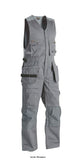 Sleeveless work overalls with knee pad & nail pockets by blaklader - 2652