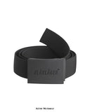 Blaklader durable stretch work belt with rubber-coated logo buckle - 4038