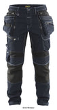 Blaklader craftsman denim work trousers with holster pockets x stretch 1990