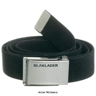Blaklader stretch work belt (shiny buckle with logo) - 4004 accessories belts kneepads etc blaklader active-workwear