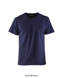 Blaklader uv-protection v-neck t-shirt - 3323 shirts polos & t-shirts blaklader active-workwear