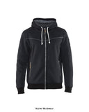 Blaklader warm full zip pile lined hoody hooded jacket -4933 workwear hoodies & sweatshirts blaklader active-workwear