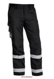 Blaklader high visibility water-repellent work trousers with multiple pockets - 1451
