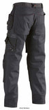 Blaklader Waterproof Softshell Knee Pad Work Trousers with Nail Pockets - 1500 2517 - Trousers - Blaklader