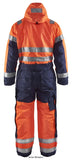 Blaklader High Visibility Waterproof Winter Coveralls with Knee Pad Pockets & Chin Guard - 6763
