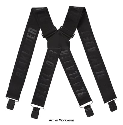 Blaklader work trouser braces heavy duty clips - 4009