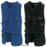 Blaklader work tool gilet / belt / waistcoat with multiple pockets in cotton - 3105 1370