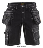 Blaklader x1992 craftsman stretch work shorts with cordura denim - functional and durable workwear workwear shorts &