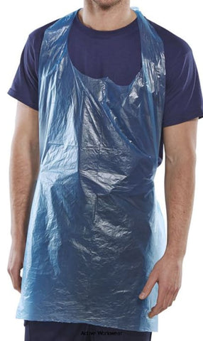 Click Disposable Aprons Blue 42X27 (Pack Of 1000) - Dab42Dp - Disposable Clothing - ClickOnce