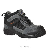 Portwest Composite lite Trekker Plus S1P Non Steel Safety Boot - FC65 Boots Active-Workwear 100% non metallic S1P boot with integrated TPR external chassis system for 360Âº ankle support. CE certified, Composite toecap for added protection, Pierce resistant composite midsole, Anti-static footwear, Energy Absorbing Seat Region,