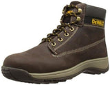 Brown DeWalt Apprentice Brown Safety Work Boots Steel Toe Cap Men's Sizes 6-12 Boots Active-Workwear Brown Nu-buck upper, Anti bacterial in-sole with dual density seat region for shock absorption, 200 Joule steel toe cap, EVA rubber sole resistant to 300ºC, Chemical resistant sole, Oil resistant sole Safety Rating SB Slip Rating SRA Size Range 6 to 12 Sole Temperature 300ºC EN Test CE EN ISO 20345