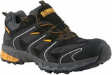 Dewalt Cutter Lightweight SB Safety Work Trainers Steel Toe Cap Men's Sizes 4-13 Trainers Active-Workwear The Dewalt Cutter has a Synthetic and Mesh Upper, its a Lace Up Front With Steel toecap, making it strong and light weight it has a moisture wicking and breathable cushioning Insole for greater comfort. Textile and Mesh Lining With Padded Collar make it more comfortable to wear for long periods, its sole is Acid and Oil resistant  and has a Slip Resistant Rubber Outsole.