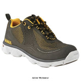 Dewalt lightweight safety trainers - yellow/black steel toe cap safety trainers dewalt active-workwear