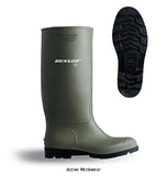 A standard wellington boot for less intensive farming applications. NON safety no steel toecap or midsole. A standard non safety wellington boot for less intensive farming applications.No steel components. Colour: Green. Standard CE. Non Safety. 100% Waterproof
