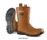 Dunlop Purofort Rigpro Fur Lined Waterproof Safety Rigger Wellington Boot - LJ2HR48l Riggers Active-Workwear