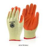 Orange Economy Grip Multi Purpose gripper Work Glove (Pack Of 100) Beeswift Ec8 Workwear Gloves Active-Workwear Economy multi-purpose glove. Natural rubber coated palm. Knitted area on back of glove aids breathability comfort. EN388: 2003 Level 2 - Abrasion Level 1 - Cut Resistance Level - Tear Resistance Level 1 - Puncture