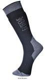 Extreme Cold Weather Work Socks Portwest SK18 Socks Active-Workwear Dual layer work sock construction with outer shell consisting of a high wool content. Inner layer is anti odour anti fungal with insulation and moisture transfer properties. 