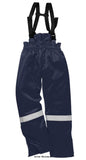 Flame Retardant Winter Padded Hi Vis Bib and Brace - FR58 Boilersuits & Onepieces Active-Workwear