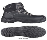 Flash s3 safety boot with steel toe and midsole protection