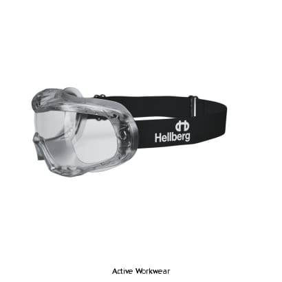 Hellberg Neon Clear AF/AS Safety Goggles-24034-001 - Eye Protection - Snickers