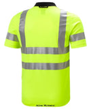 yellow Helly Hansen Addvis Hi Viz stretch Polo shirt -79091 Shirts Polos & T-Shirts Helly Hansen Active-Workwear HH Hi Viz Addvis Polo combines soft fabrics and stretch reflectives to ensure maximum comfort. Hi Vis certification ensures you are safe and visible while working. EN ISO 20471:2013 Class 2: Size M EN ISO 20471:2013 Class 1: Size XS-S 4-way stretch fabric Main fabric: 100 % Polyester - 143 g/m²