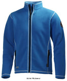 Helly hansen hay river polartec knitted fleece jacket- 72111 workwear jackets & fleeces active-workwear